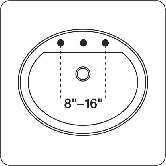 KOHLER Bathroom Sink Faucet Alteo 2-Handle Polishe Chrome 45102-4-CP Metal Drain - Picture 5 of 6